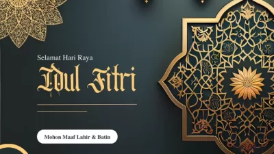 Tersedia Banyak Ucapan, Download Gratis Twibbon Idul Fitri 1 Syawal 2023