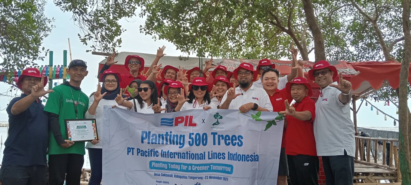 Kolaborasi Ramah Lingkungan: Lindungi Hutan dan Dukung Penghijauan PT Pacific International Lines Indonesia di Tangerang Kolaborasi Ramah Lingkungan: Lindungi Hutan dan Dukung Penghijauan PT Pacific International Lines Indonesia di Tangerang