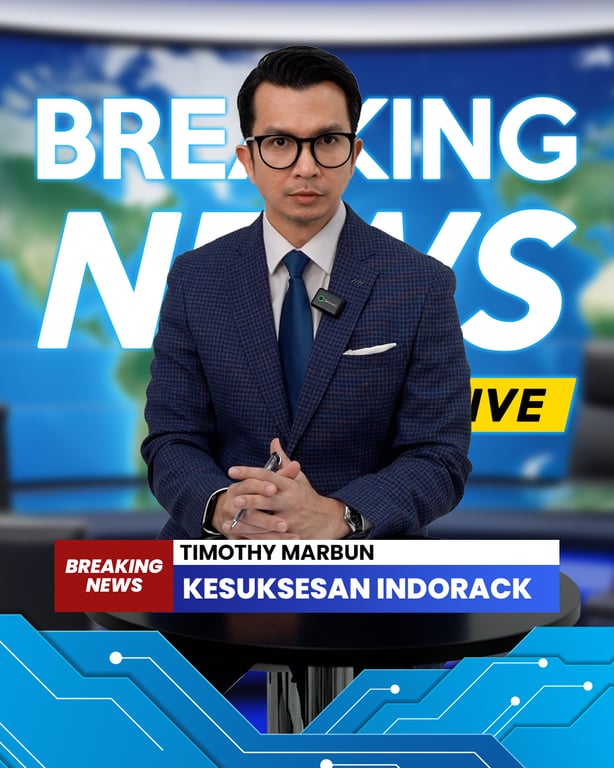 Timothy Marbun: Wajah Kenal di Dunia Media Kini Menjadi Brand Ambassador Indorack