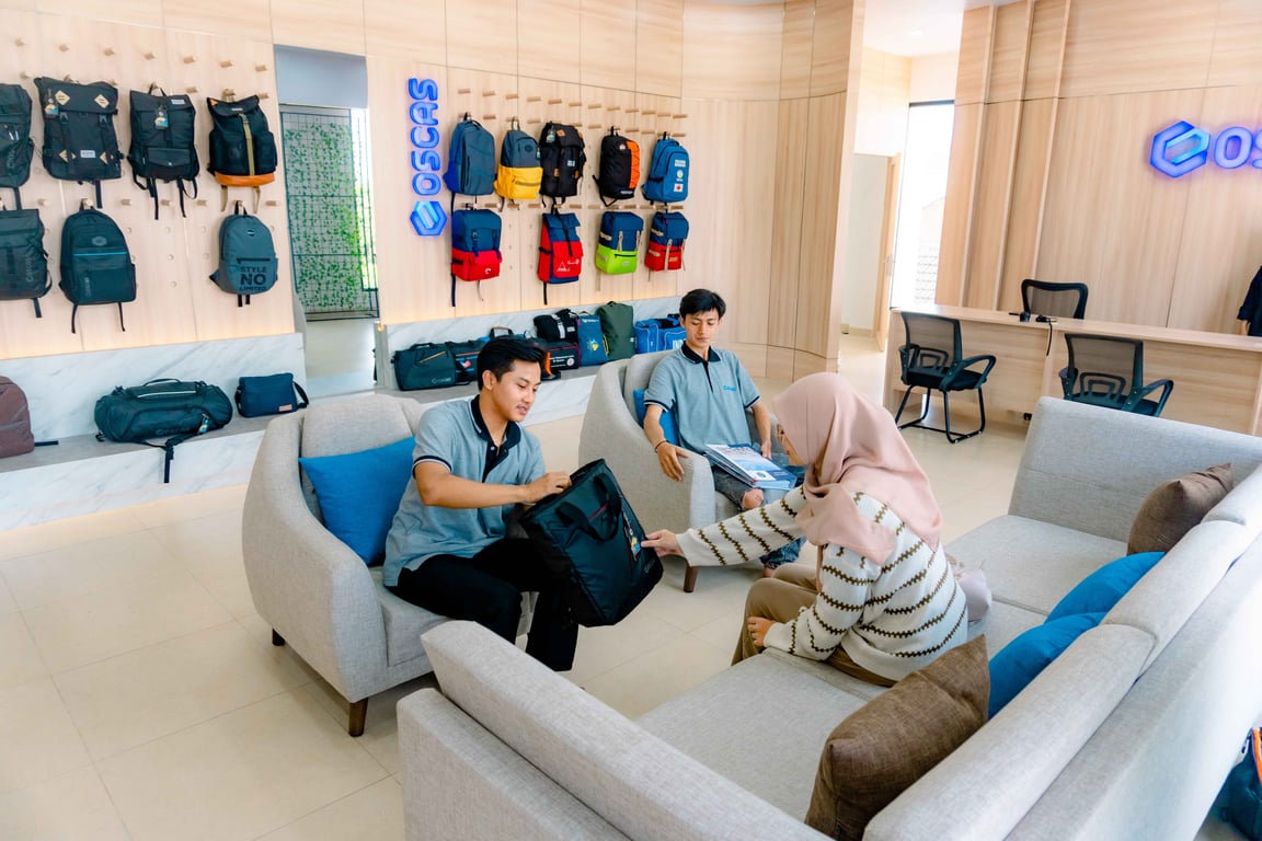 Dari Masa Sulit Saat Corona, Konveksi Tas Oscas Kini Melejit Pesat