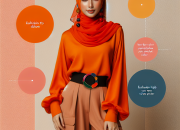 Baju Oren Cocok dengan Jilbab Warna Apa? Tips Padu Padan yang Stylish
