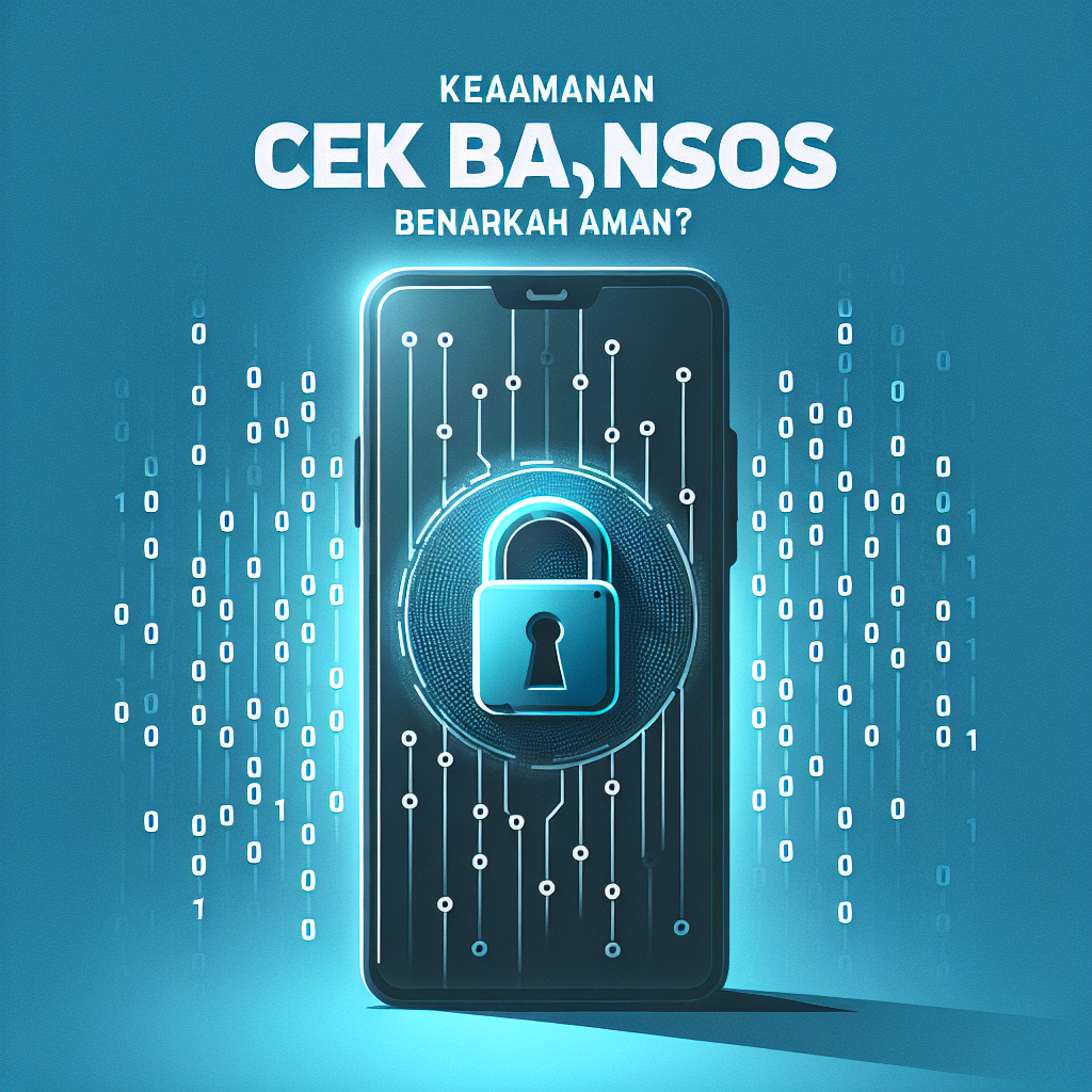 Keamanan Aplikasi Cek Bansos: Benarkah Aman? Keamanan Aplikasi Cek Bansos: Benarkah Aman?