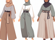 Model Baju Muslim untuk Orang Gemuk dan Pendek agar Terlihat Proporsional