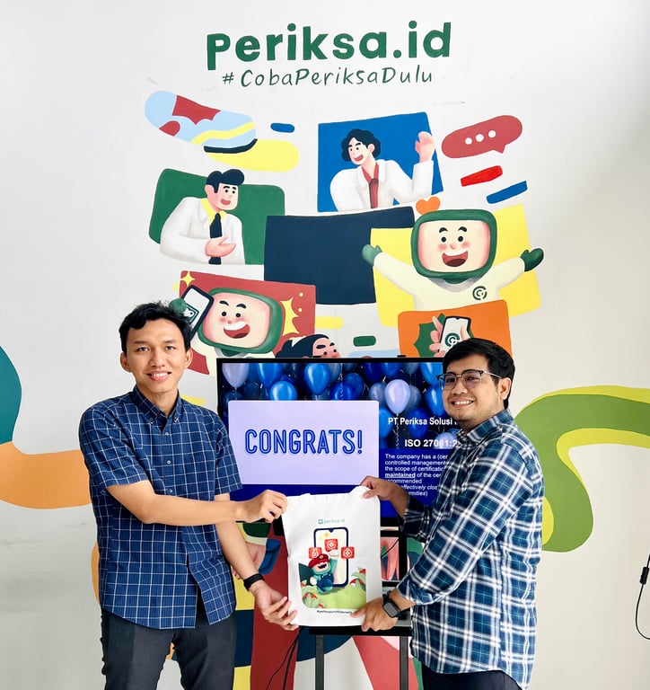 Komitmen Periksa.id dalam Menjaga Keamanan Data: Penerapan ISO 27001:2022 di Layanan Kesehatan Digital