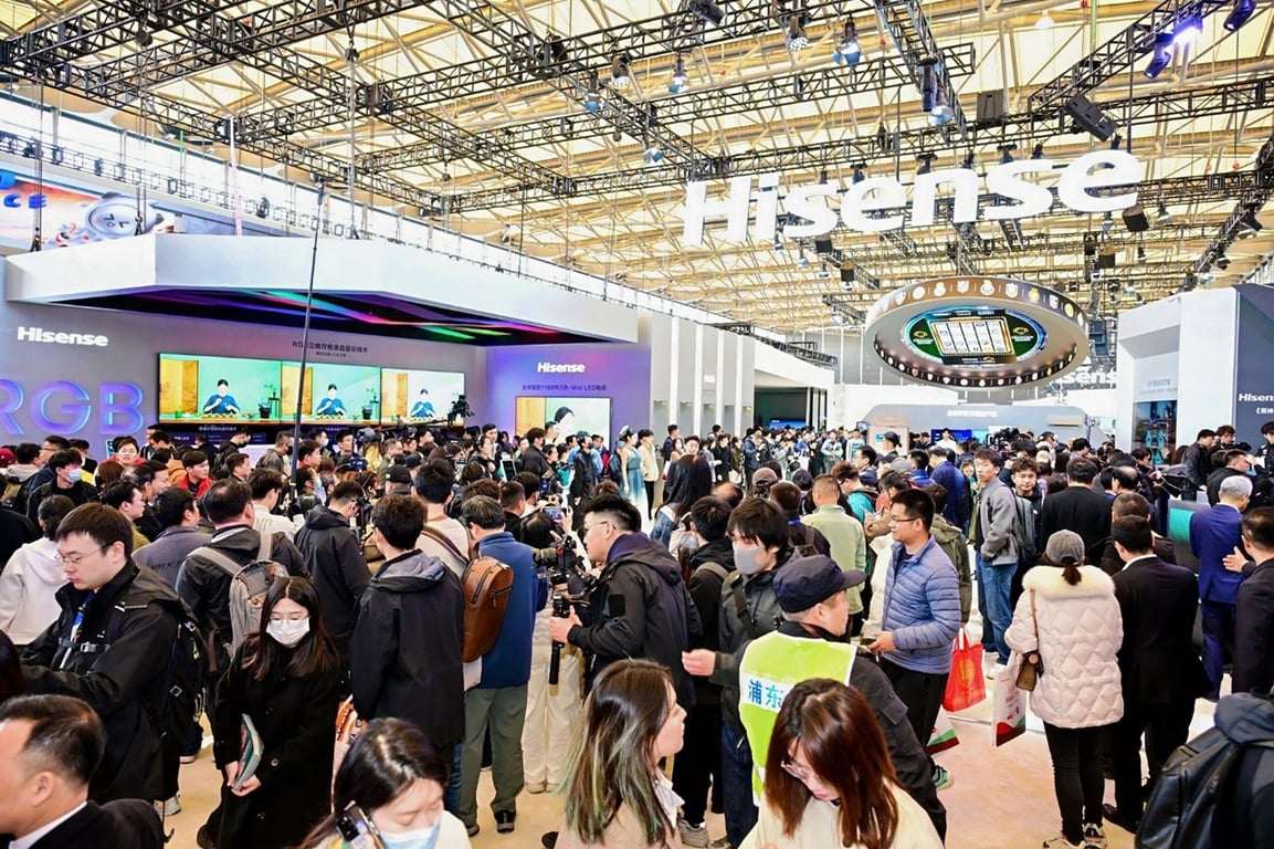 The Appliance & Electronics World Expo 2025: Witness Hisense Lead the AI Revolution in the Industry