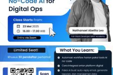 Maxy Academy Siap Gelar Kelas Gratis “AI No-Code”: Belajar Membangun Otomatisasi Kerja Tanpa Coding