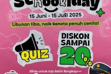 Cerita Seru di Liburan! KAI Daop 8 Surabaya Hadirkan Promo Schooliday Diskon Tiket hingga 20%