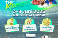 Hisense Menghadirkan Pameran OWN THE MOMENT di Sun Plaza Medan