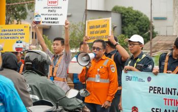 KAI Daop 1 Jakarta Tetap Berkomitmen Menjaga Kelancaran dan Keselamatan Perjalanan Kereta Api
