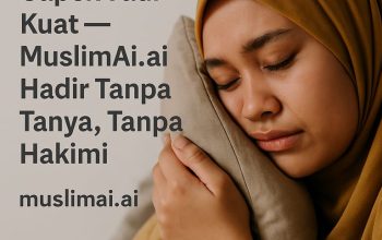 Ketika Kelelahan Menghampiri — MuslimAi.ai Siap Membantu Tanpa Pertanyaan, Tanpa Penilaian