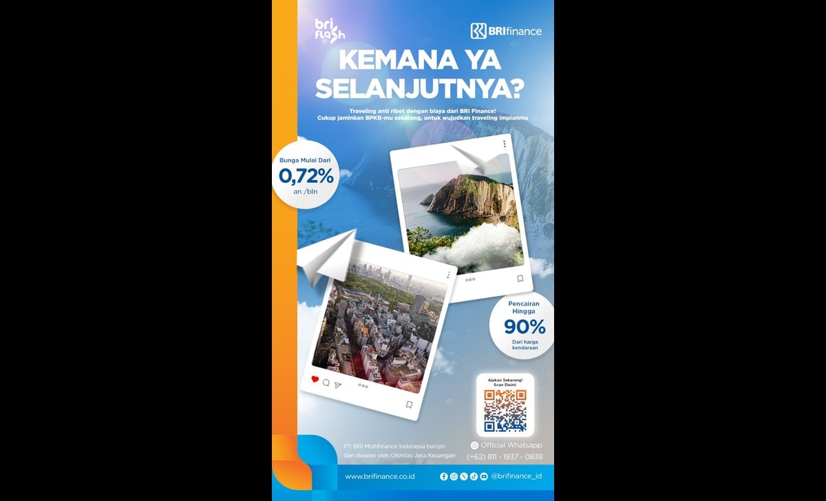 Dana Tunai Jelang Akhir Pekan, BRI Finance Solusinya Dana Tunai Jelang Akhir Pekan, BRI Finance Solusinya