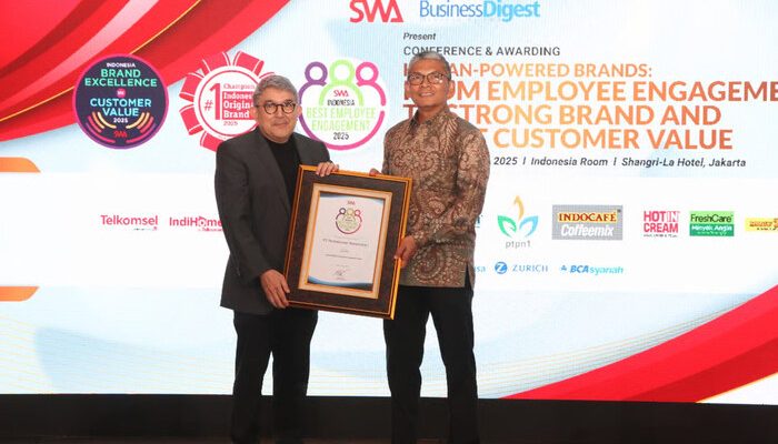 PTPN I Raih Indonesia Best Employee Engagement 2025