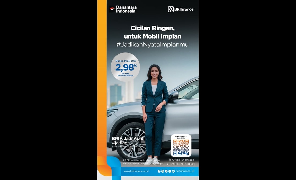 Industri Otomotif Bergerak Dinamis, BRI Finance Permudah Akses Pembiayaan Mobil Impian Industri Otomotif Bergerak Dinamis, BRI Finance Permudah Akses Pembiayaan Mobil Impian