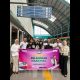 Hari Pelanggan Nasional 2025, KAI Divre III Palembang Sapa Langsung Penumpang di Stasiun Kertapati