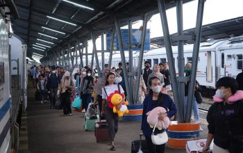 Libur Maulid Nabi: 15.465 Orang Gunakan Kereta Api, Stasiun Kertapati Paling Ramai