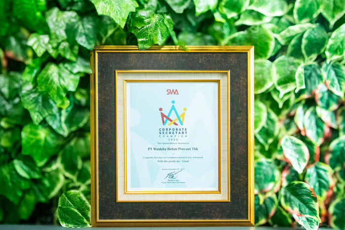 Fokus pada Tata Kelola dan Compliance, WSBP Raih SWA Corporate Secretary Champion 2025 Fokus pada Tata Kelola dan Compliance, WSBP Raih SWA Corporate Secretary Champion 2025