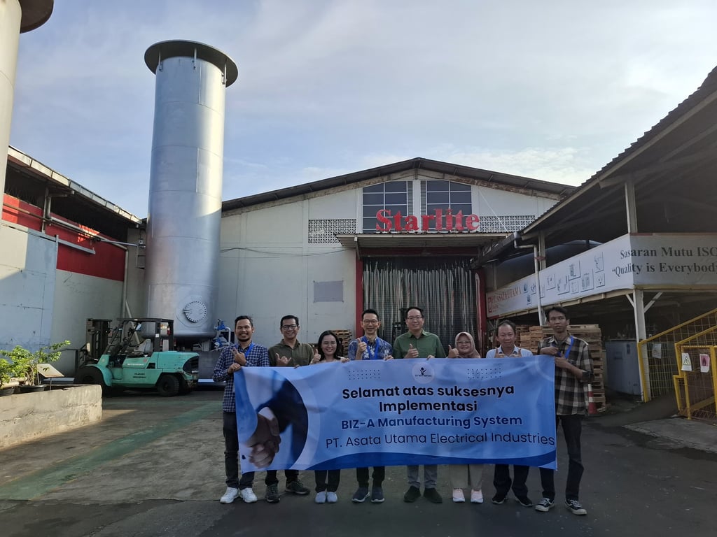 Asata Terapkan Biz-A MES Tahap 1 Asata Terapkan Biz-A MES Tahap 1