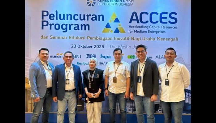 BRI Region 6/Jakarta 1 Dukung Peluncuran Program ACCES dan Seminar Pembiayaan UMKM