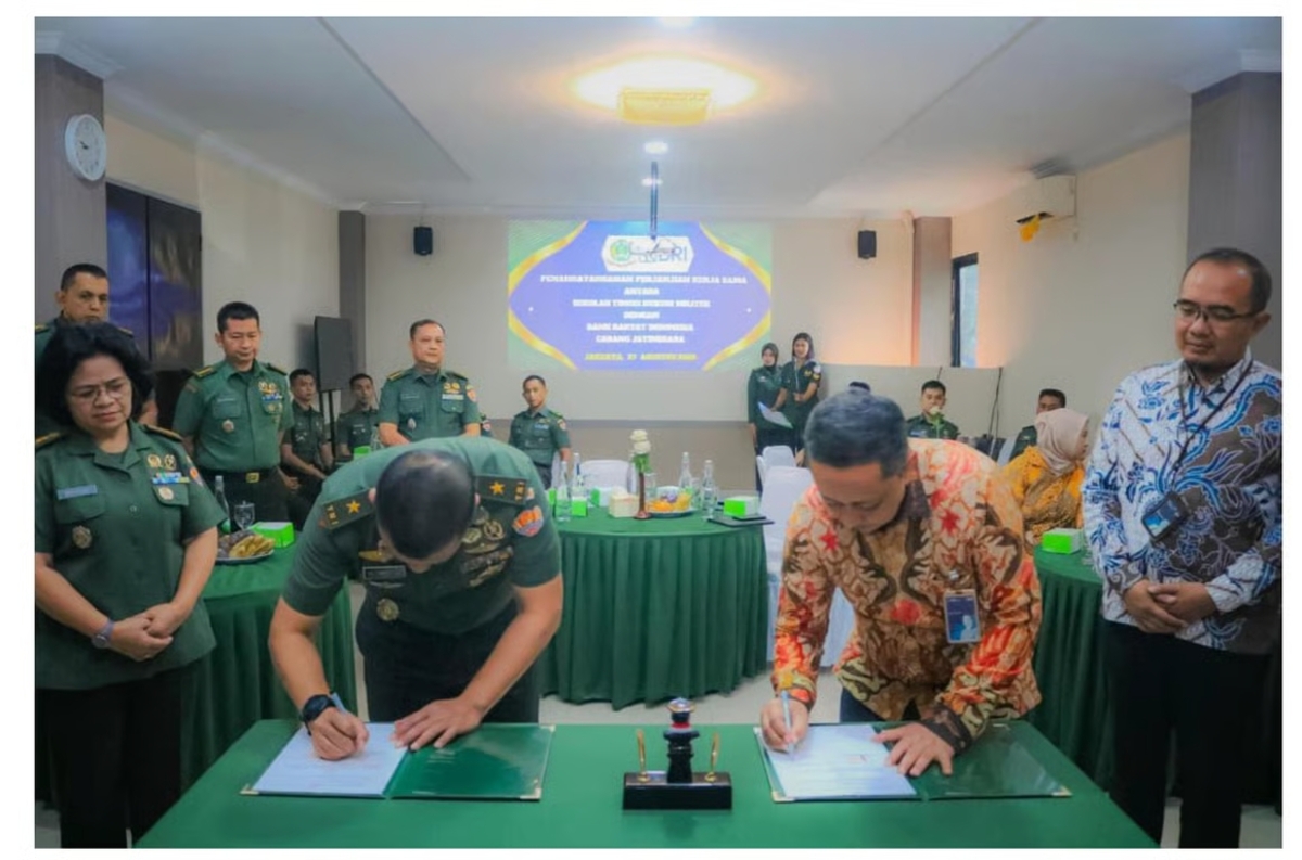 BRI Branch Office Jatinegara dan Sekolah Tinggi Hukum Militer Teken Kerja Sama: Perluas Akses Tabungan dan Pinjaman Briguna BRI Branch Office Jatinegara dan Sekolah Tinggi Hukum Militer Teken Kerja Sama: Perluas Akses Tabungan dan Pinjaman Briguna