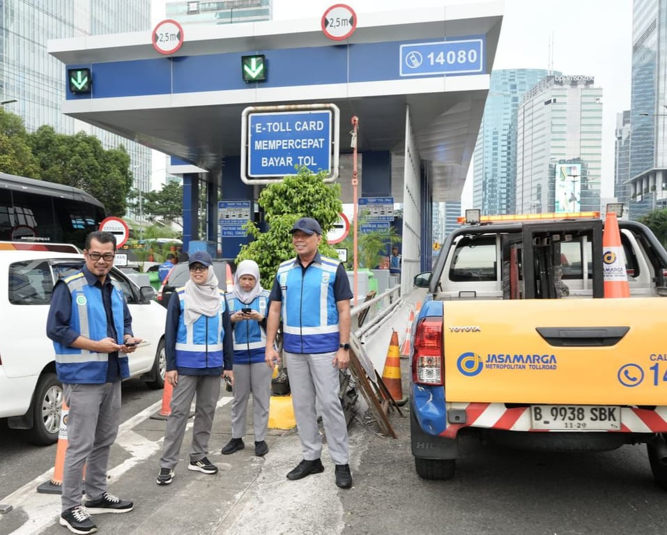 Dirut Jasa Marga: Tujuh Gerbang Tol di Ruas Tol Dalam Kota Telah Beroperasi Normal Dirut Jasa Marga: Tujuh Gerbang Tol di Ruas Tol Dalam Kota Telah Beroperasi Normal