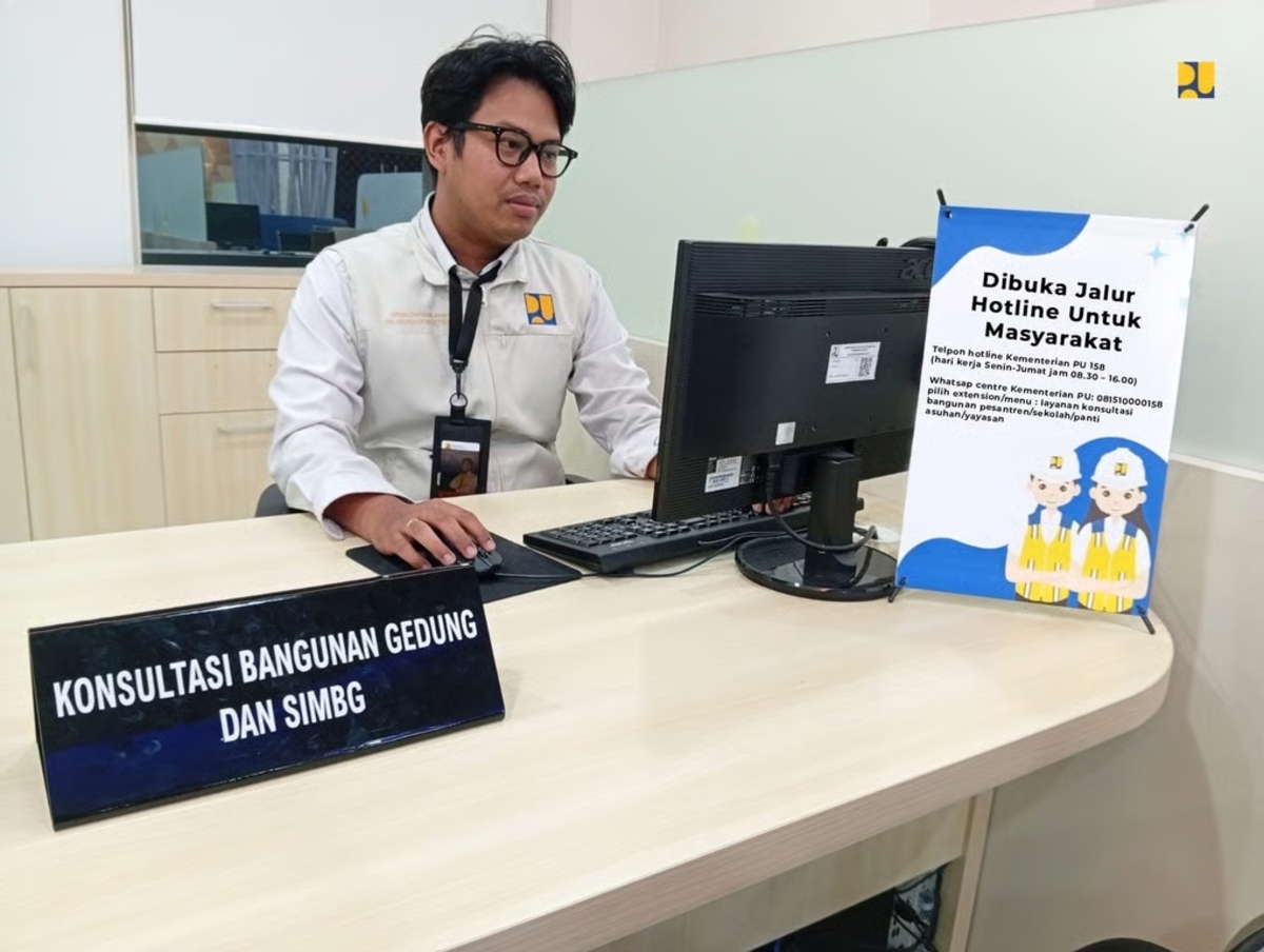 Kementerian PU Membuka Layanan Hotline 158 Untuk Bangunan Pesantren/Sekolah/Panti Asuhan/Yayasan