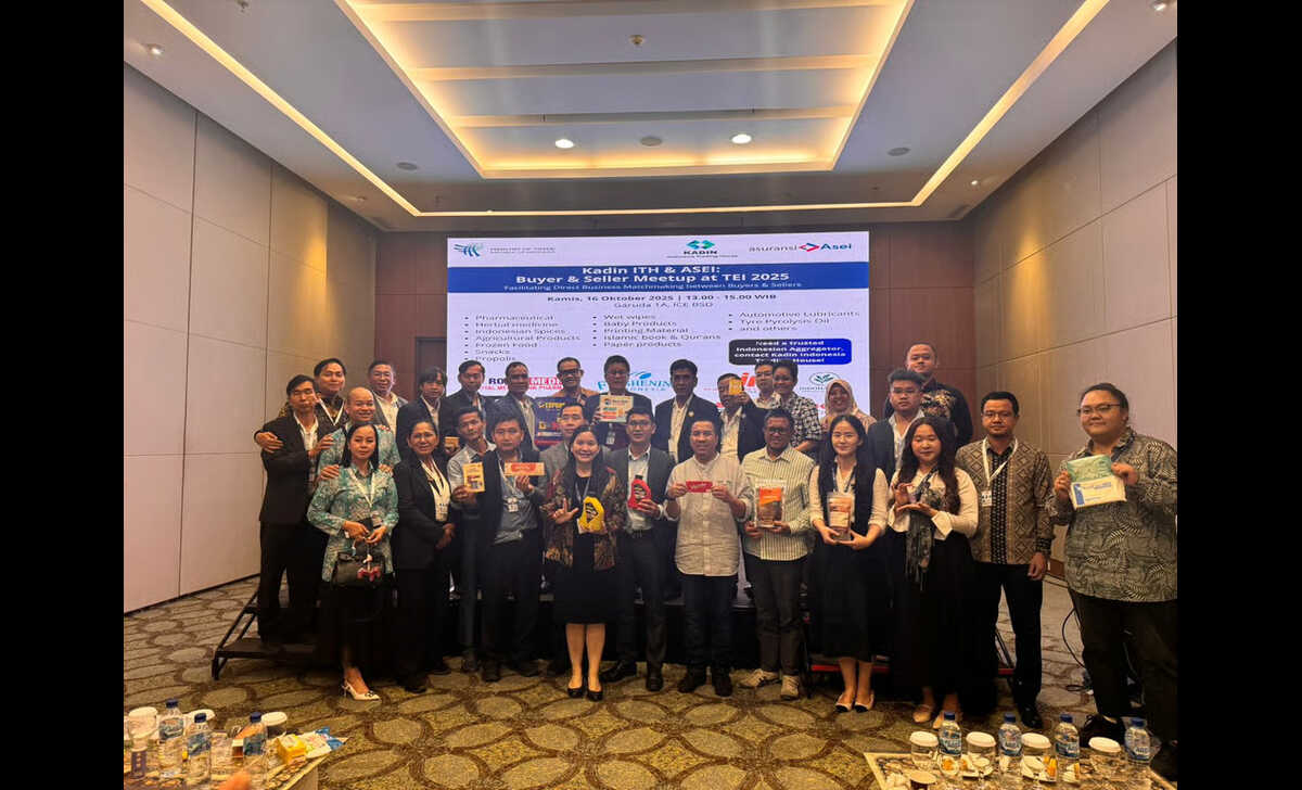 KADIN Indonesia Trading House Tampil di TEI 2025 Bawa Ekosistem Lengkap Ekspor Global KADIN Indonesia Trading House Tampil di TEI 2025 Bawa Ekosistem Lengkap Ekspor Global