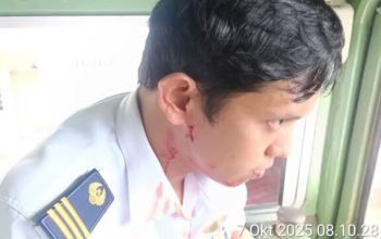 KAI Sumut Cari Pelaku Pelemparan terhadap KA di Kab. Asahan, Asisten Masinis Alami Luka di Wajah