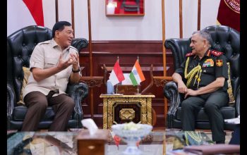 Kerja Sama Pertahanan India–Indonesia Menguat lewat Kunjungan Jenderal Anil Chauhan ke Menteri Sjafrie Kerja Sama Pertahanan India–Indonesia Menguat lewat Kunjungan Jenderal Anil Chauhan ke Menteri Sjafrie