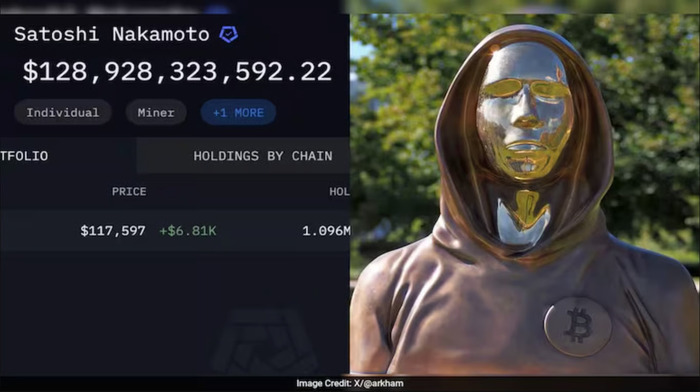 Nilai Kepemilikan Satoshi Menyusut  Miliar Setelah Bitcoin Jatuh dari Level Tertinggi Sepanjang Masa Nilai Kepemilikan Satoshi Menyusut  Miliar Setelah Bitcoin Jatuh dari Level Tertinggi Sepanjang Masa