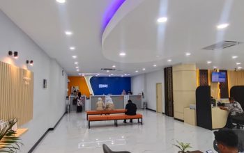 Wajah baru BRI Branch Office Cut Mutiah sebagai wujud semangat baru untuk meningkatkan kenyamanan bagi nasabah