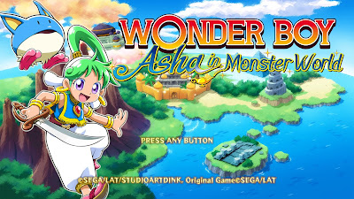Download Wonder Boy Asha in monster world PKG PS4 Download Wonder Boy Asha in monster world PKG PS4