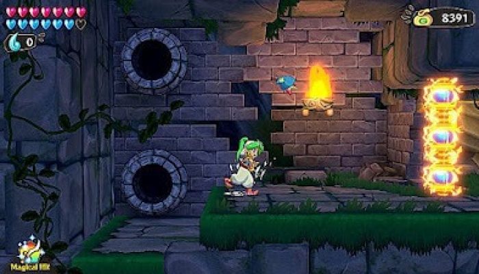 Wonder Boy Asha in monster world PKG PS4