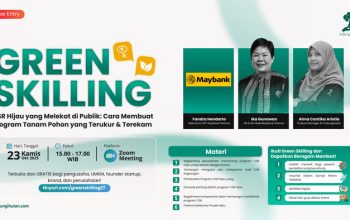 Green Skilling #27 Bahas Strategi CSR Hijau yang Melekat di Publik Green Skilling #27 Bahas Strategi CSR Hijau yang Melekat di Publik