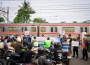 KAI Daop 1 Jakarta Terus Gencarkan Sosialisasi Keselamatan di Perlintasan Sebidang