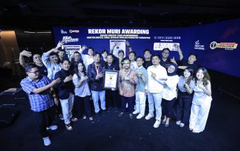 Flux Creative Universe Rayakan HUT ke-4 dan Cetak Rekor MURI sebagai Agensi Konten Viral Terbanyak