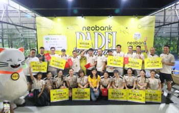Gelaran Neobank Padel Tournament 2025 by Bank Neo Commerce Berlangsung Meriah, Perkuat Kolaborasi Antarkomunitas dan Semangat Hidup Sehat