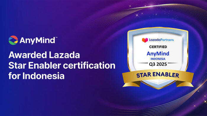 AnyMind Group raih sertifikasi Lazada Star Enabler untuk pasar Indonesia AnyMind Group raih sertifikasi Lazada Star Enabler untuk pasar Indonesia