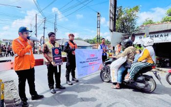 Kecelakaan di Perlintasan Menurun, Daop 8 Surabaya Perkuat Edukasi dan Aksi Nyata Keselamatan di Perlintasan Kecelakaan di Perlintasan Menurun, Daop 8 Surabaya Perkuat Edukasi dan Aksi Nyata Keselamatan di Perlintasan