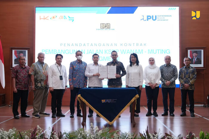 Kementerian PUPR Bangun Jalan KSPP Wanam-Muting Segmen II Papua Selatan Kementerian PUPR Bangun Jalan KSPP Wanam-Muting Segmen II Papua Selatan