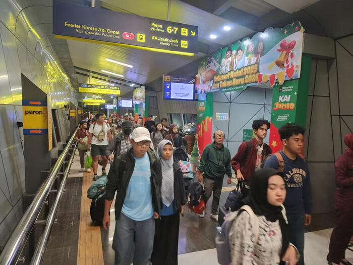 KAI Daop 2 Bandung Catat Tingginya Kedatangan Pelanggan Menggunakan KA