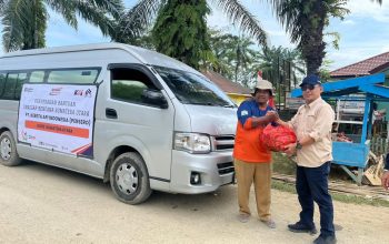 KAI Divre I Sumut Rangkul Penyintas Banjir Aceh Tamiang dan Langsa Melalui Penyaluran Bantuan 498 Paket Sembako