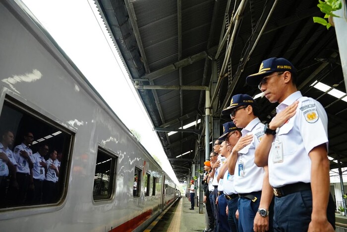 Antisipasi Bencana, KAI Divre IV Tanjung Karang Pasang Sensor Pemantau di Jalur Rawan