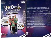 Libur Akhir Tahun Lebih Hemat, KAI Daop 7 Madiun Beri Diskon 25% Kelas Eksekutif hingga Rp390 Ribuan Libur Akhir Tahun Lebih Hemat, KAI Daop 7 Madiun Beri Diskon 25% Kelas Eksekutif hingga Rp390 Ribuan