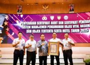 Stasiun Gambir Raih Sertifikat Sistem Manajemen Pengamanan Kategori GOLD dari Baharkam Polri Stasiun Gambir Raih Sertifikat Sistem Manajemen Pengamanan Kategori GOLD dari Baharkam Polri