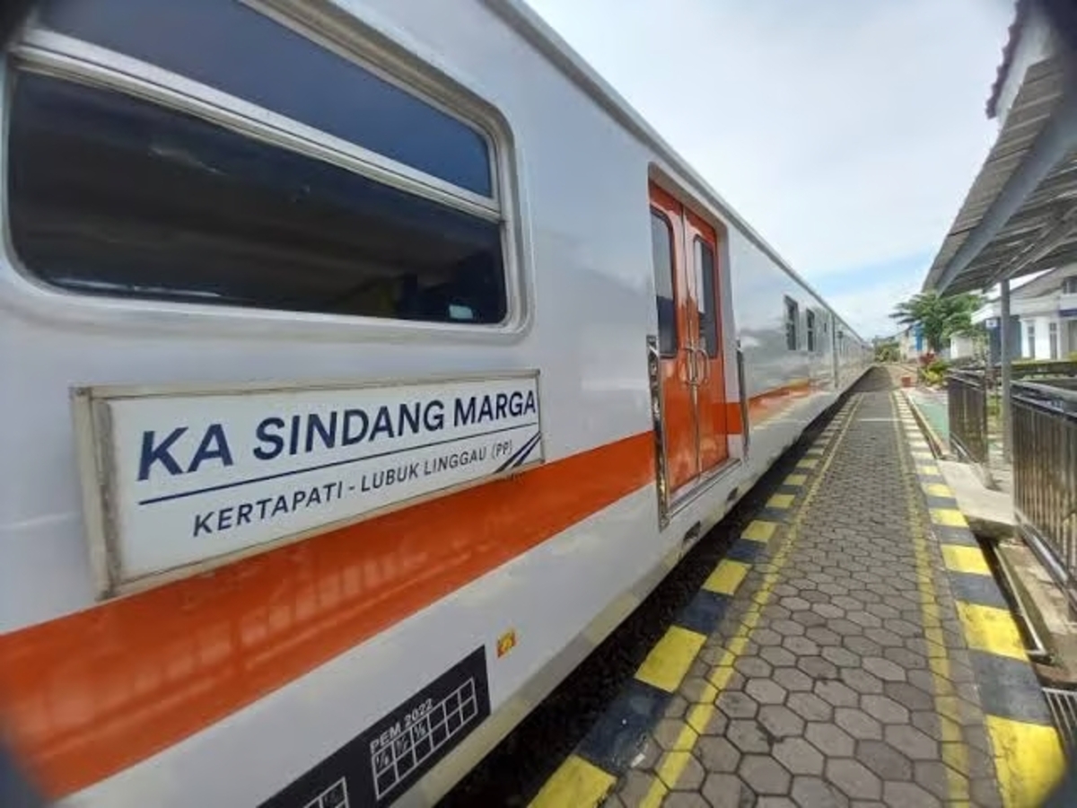 Tiket KA Sindang Marga Masih Tersedia, KAI Divre III Update Penjualan Libur Tahun Baru Imlek 2577 / 2026