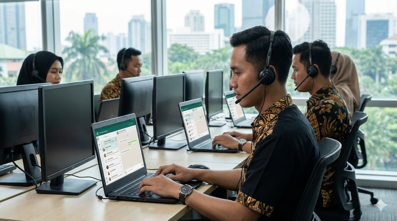 Atasi Chat Pelanggan Menumpuk dengan WhatsApp Rotator Barantum